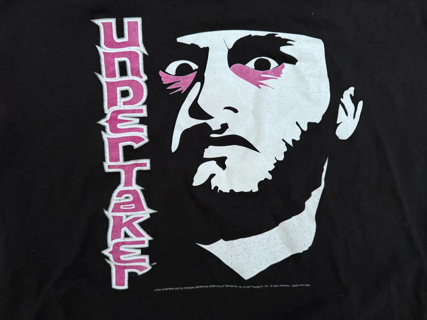 1992 WWF Undertaker T-shirt Pwcatalog