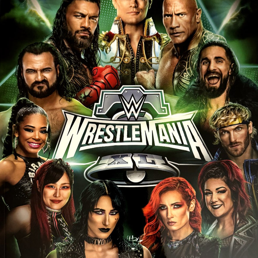 WWE WrestleMania XL 2024 Program Magazine PWcatalog