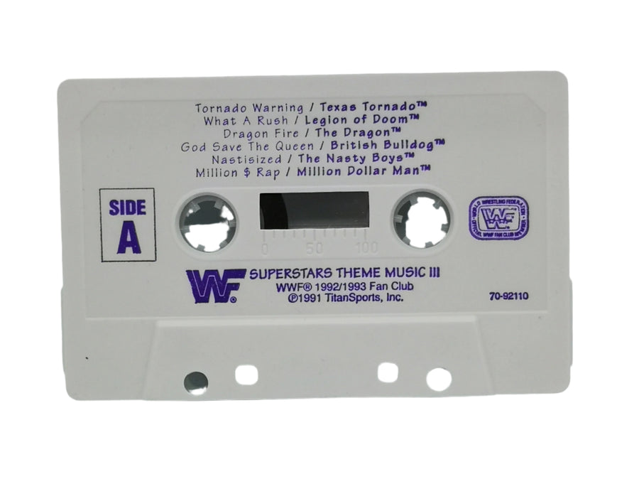 Fan Club - 1992-1993 - Superstars Theme Music III Music Cassette