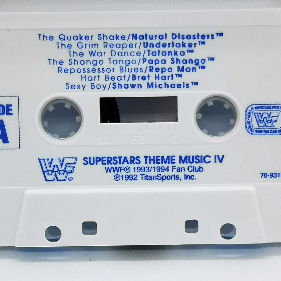 Fan Club - 1993-1994 Superstars Theme Music IV Music Cassette Music CDs PWcatalog