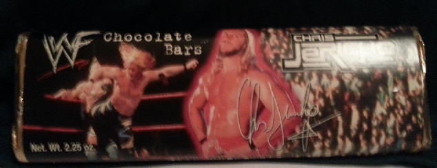WWF Chocolate Bar 2000 Chris Jericho PWcatalog