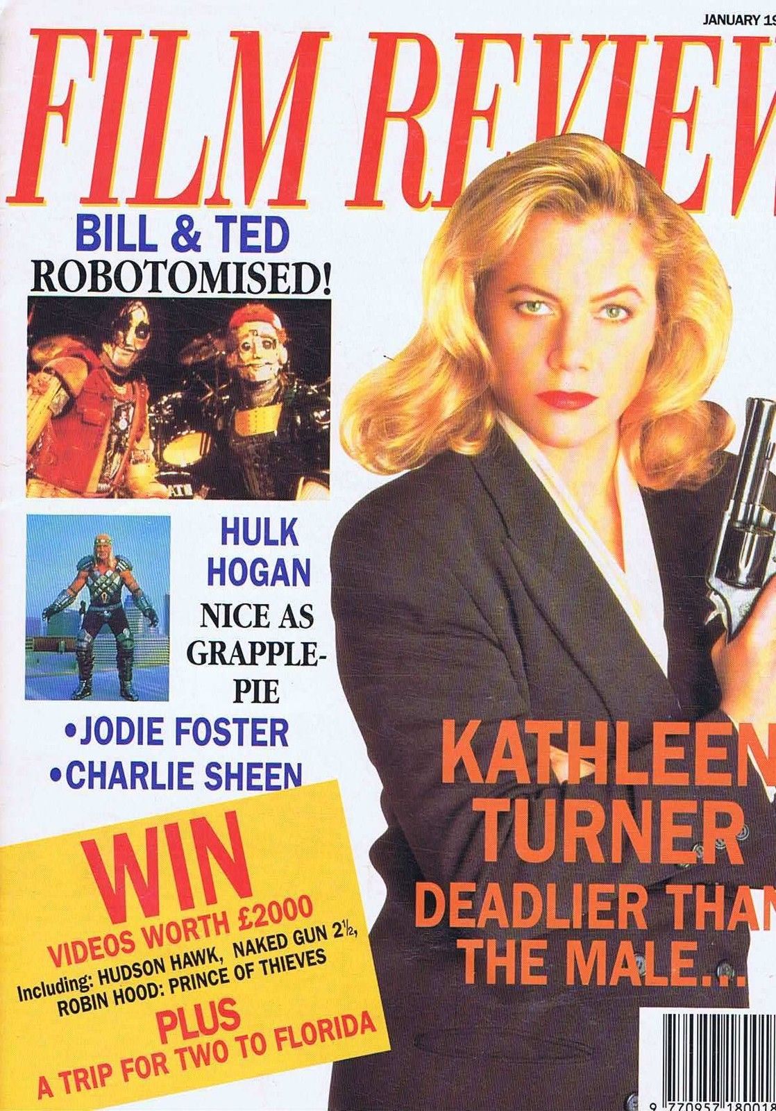 Film Review Magazine January 1992 Magazine PWcatalog
