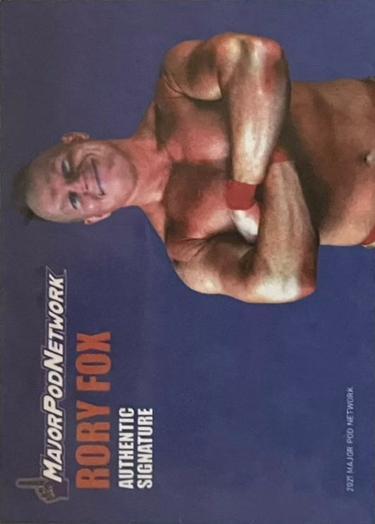 Rory FOX trading card PW Catalog