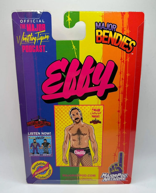 Major Wrestling Figure Podcast Major Bendies Effy [Exclusive] Action & Toy Figures PWcatalog