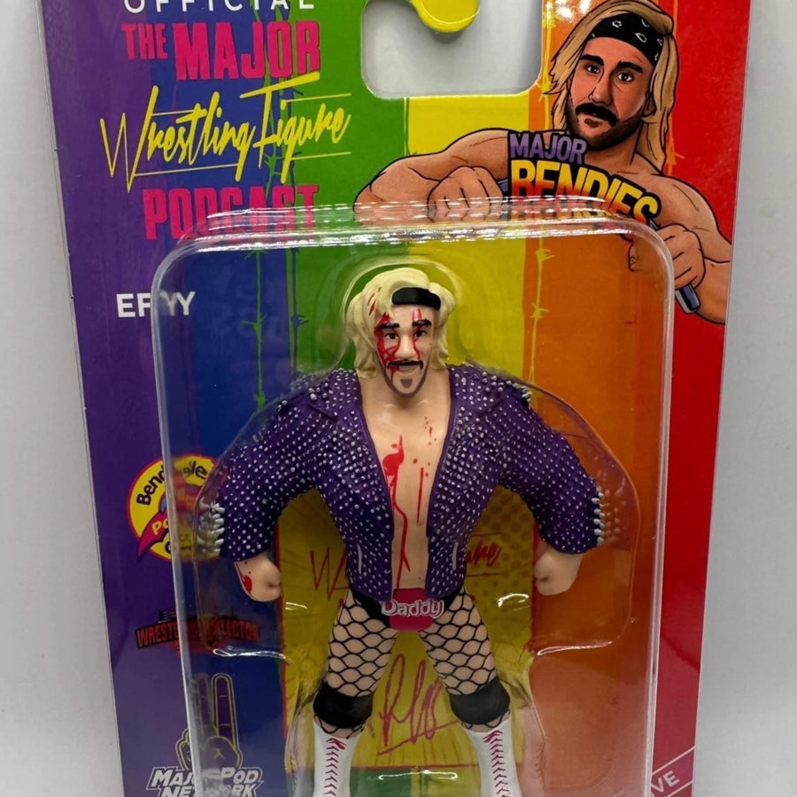 Major Wrestling Figure Podcast Major Bendies Effy [Exclusive] Action & Toy Figures PWcatalog