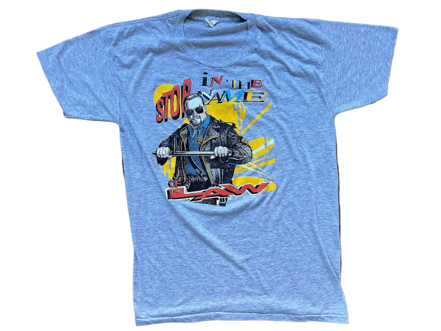 1991 WWF Big Boss Man T-Shirt Pwcatalog