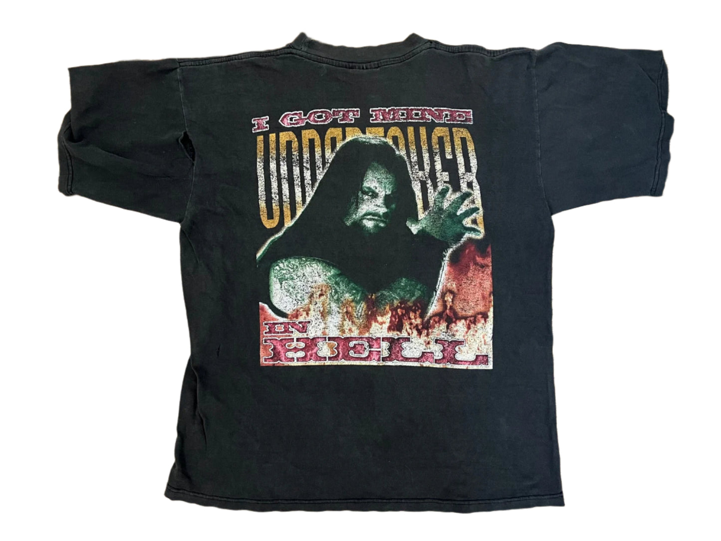 Undertaker WWF Unforgiven T-Shirt 1998 Pwcatalog