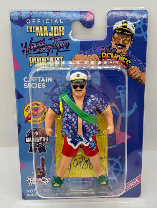 Major Wrestling Figure Podcast Major Bendies Captain Joe Shoes Action & Toy Figures PWcatalog
