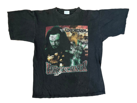 Undertaker WWF Unforgiven T-Shirt 1998 Pwcatalog