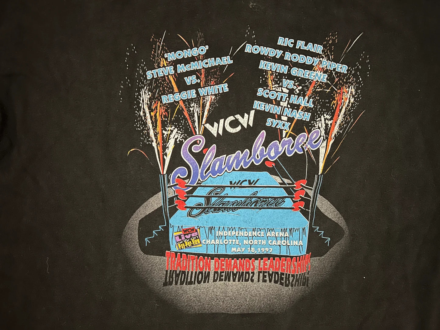 1997 WCW / n.W.o. Slamboree T-Shirt Pwcatalog