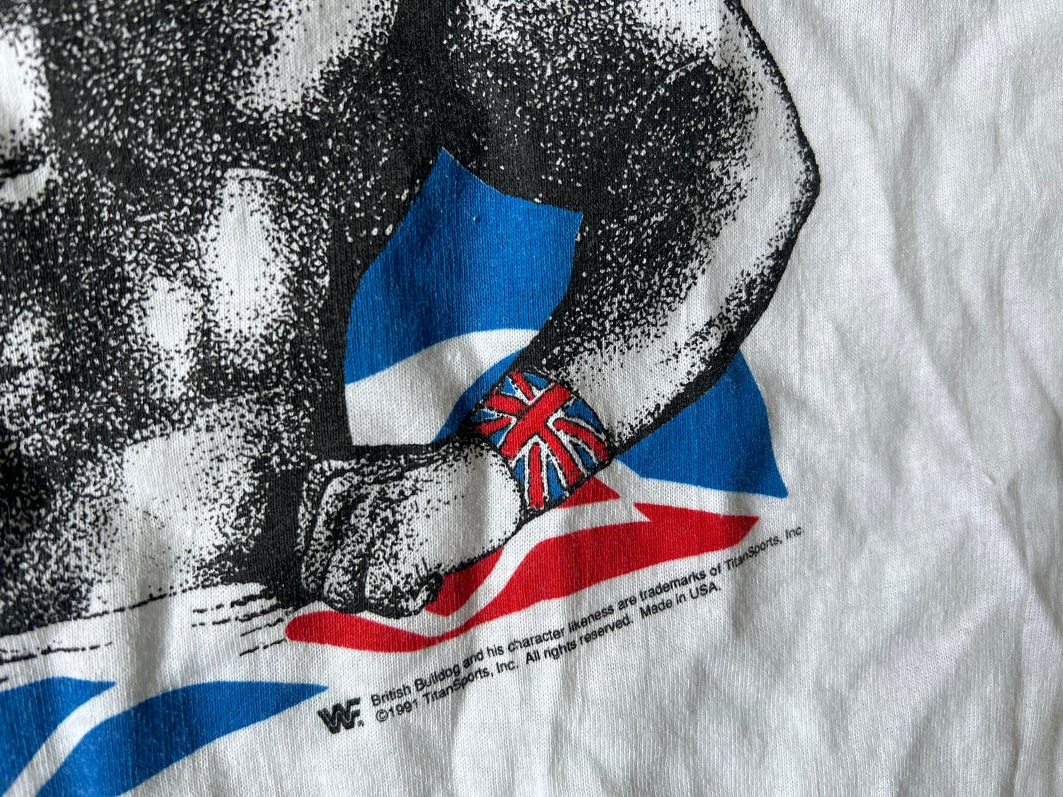 Davey Boy Smith the British Bulldog T-Shirt Pwcatalog