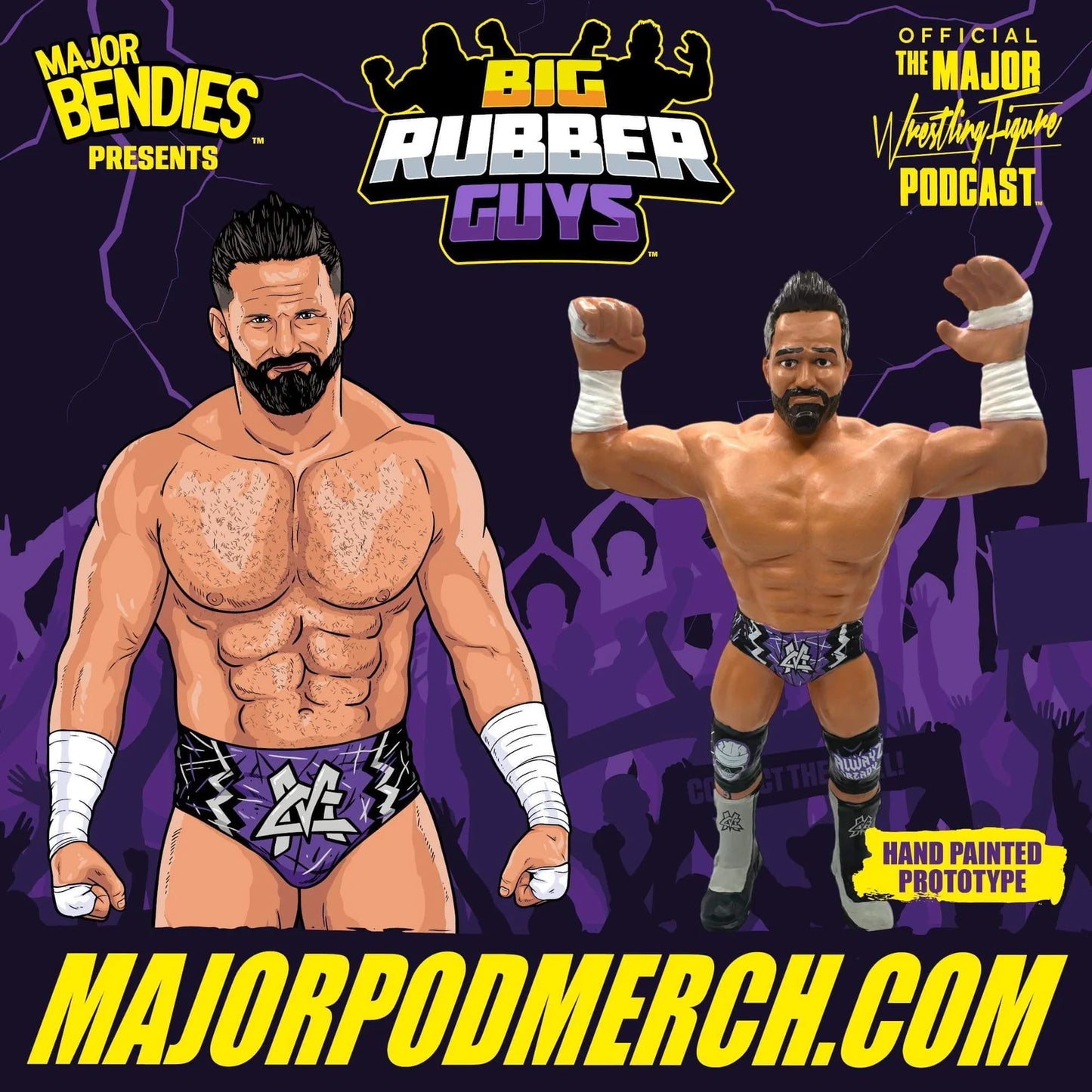 Big Rubber Guys Matt Cardona Series 1 Action & Toy Figures PWcatalog