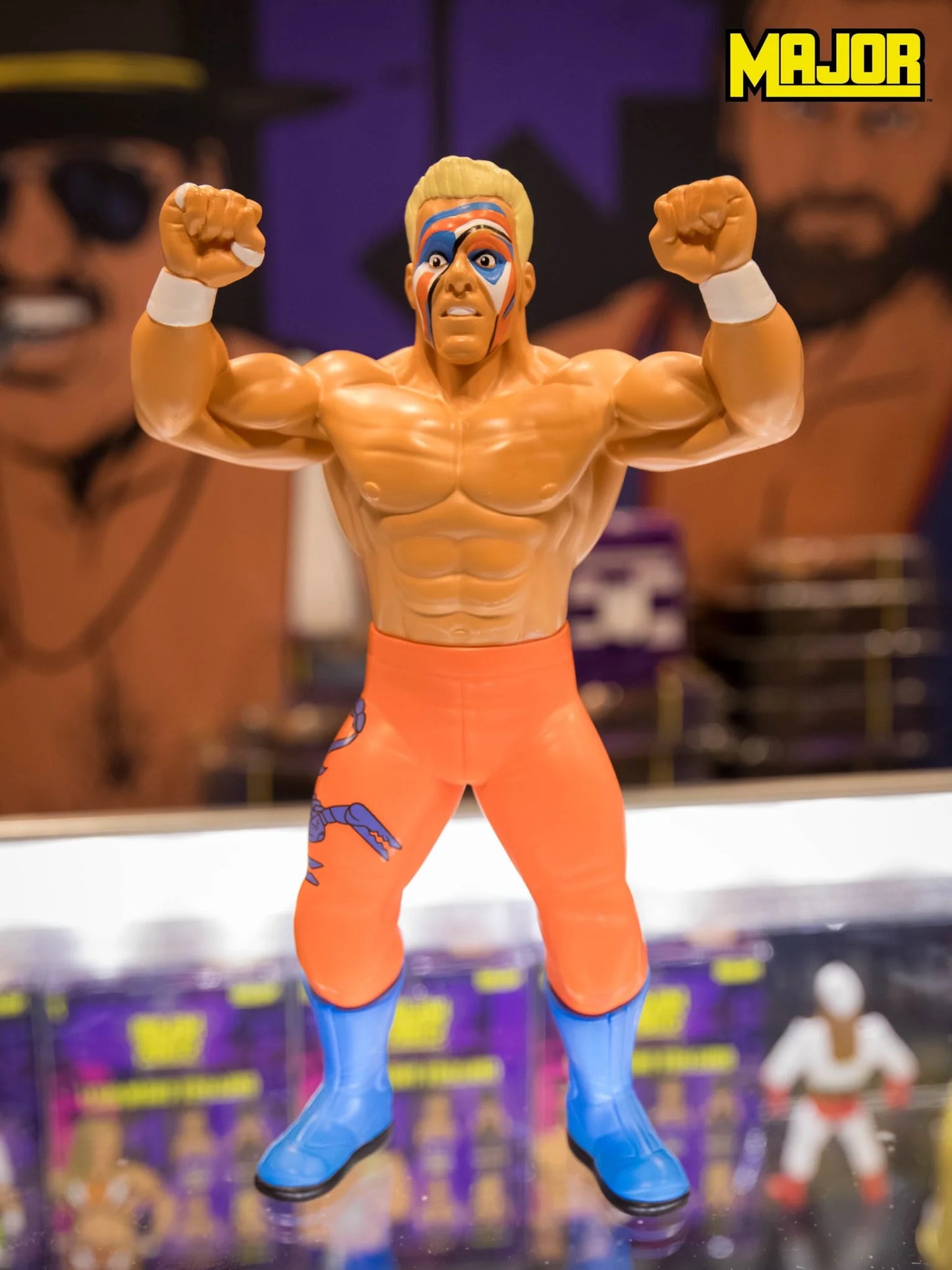 AEW Major Big Rubber Guys Sting Series 1 Icons