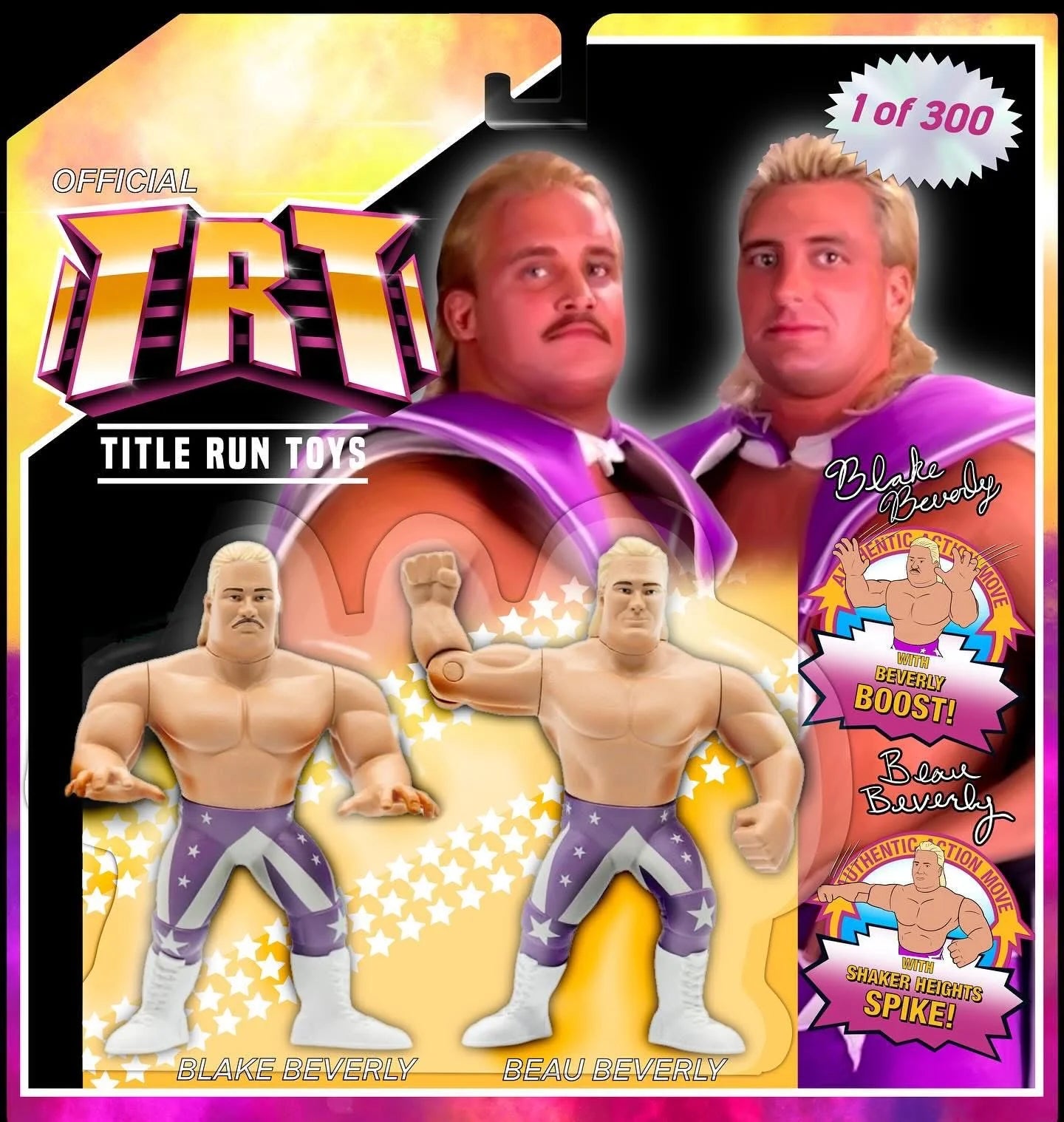 Title Run Toys Series 2 Beverly Brothers  1 of 300 Limited Edition