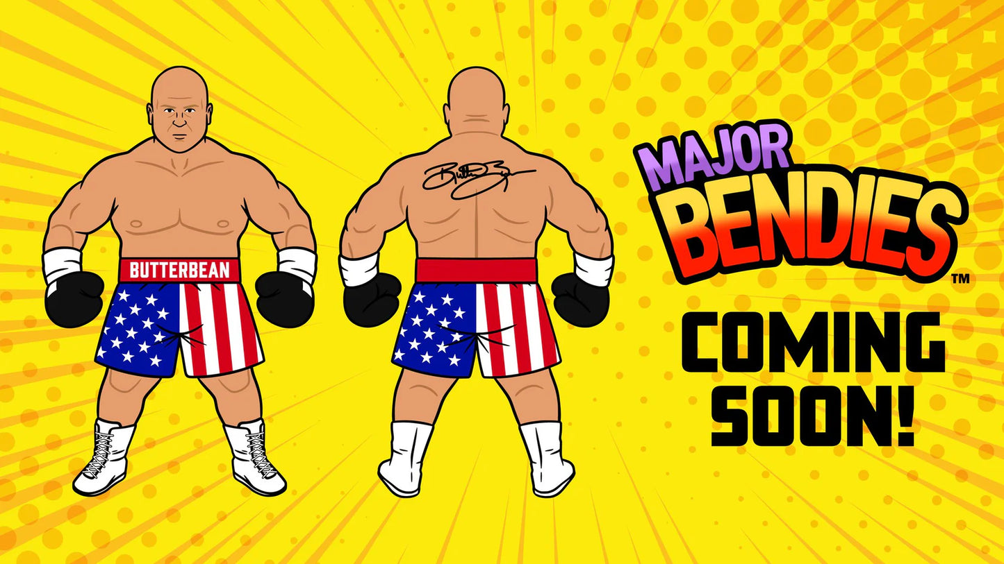Major Wrestling Figure Podcast Major Bendies Series 7 Butterbean Action & Toy Figures PWcatalog