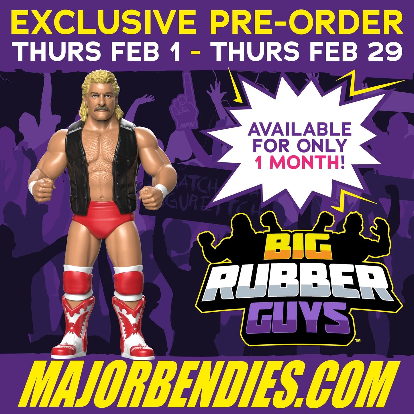 Big Rubber Guys Magnum T.A. Series 6 Action & Toy Figures PWcatalog