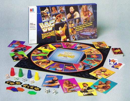 Hulk Hogan Milton Bradley WWF Wrestling Superstars Game
