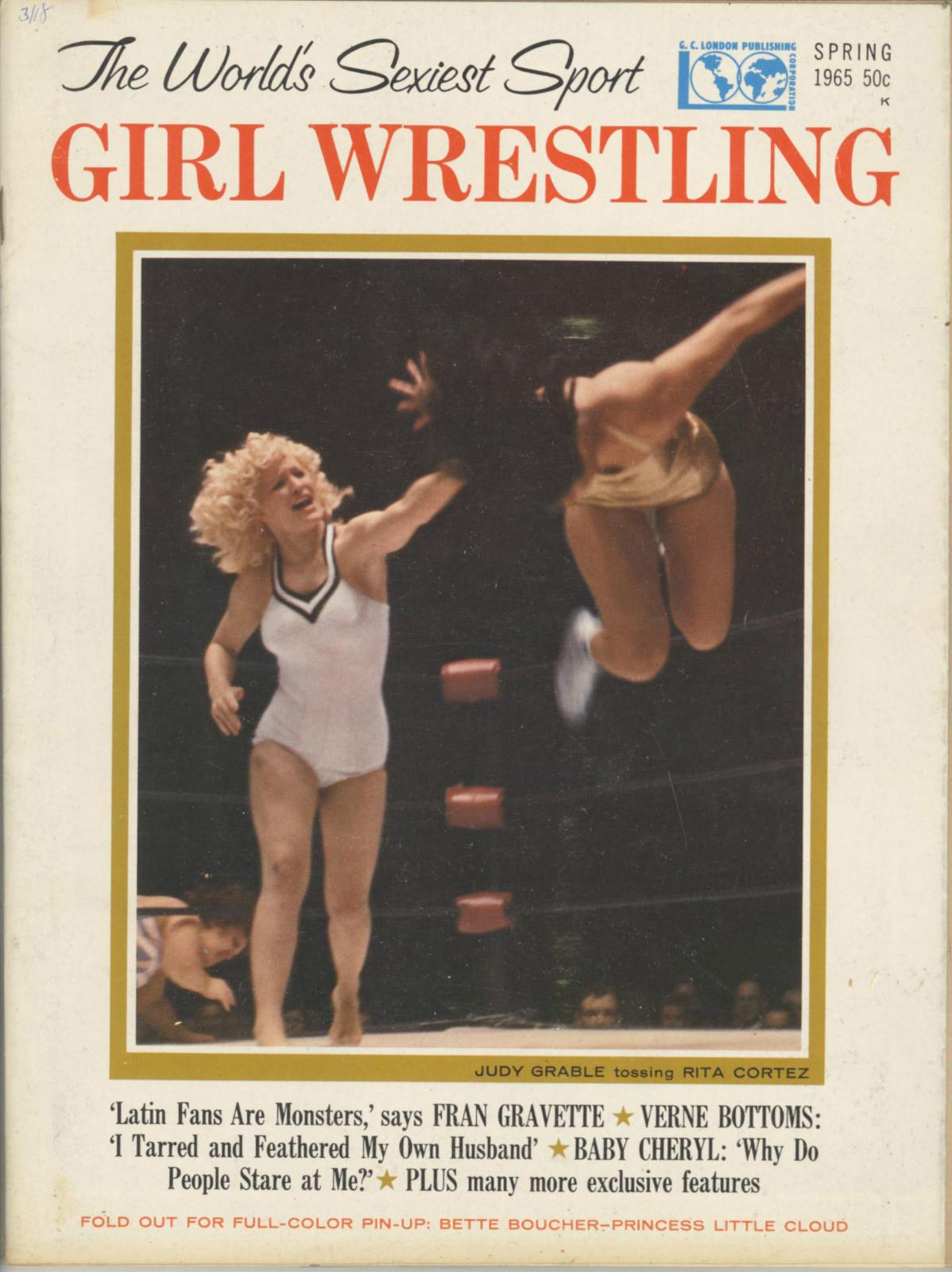 GIRL WRESTLING SPRING 1965