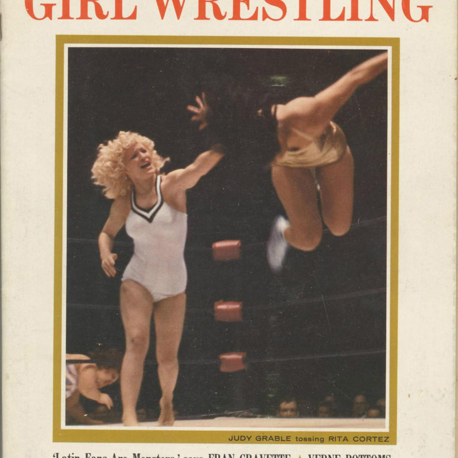 GIRL WRESTLING SPRING 1965 Magazine PWcatalog