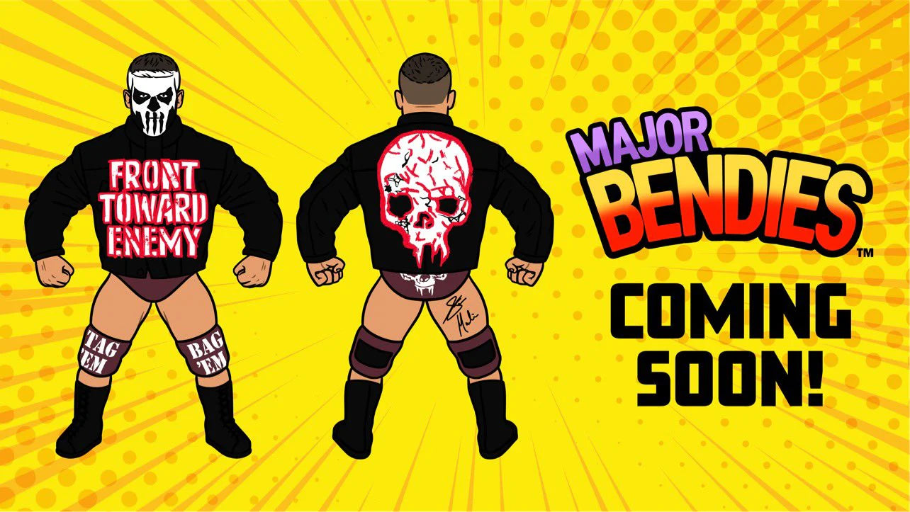 Major Wrestling Figure Podcast Major Bendies Steve Maclin Action & Toy Figures PWcatalog