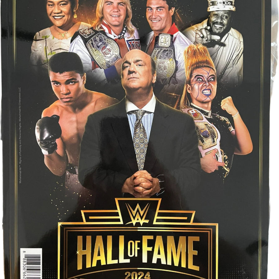 WWE Hall of Fame 2024 Program Magazine PWcatalog