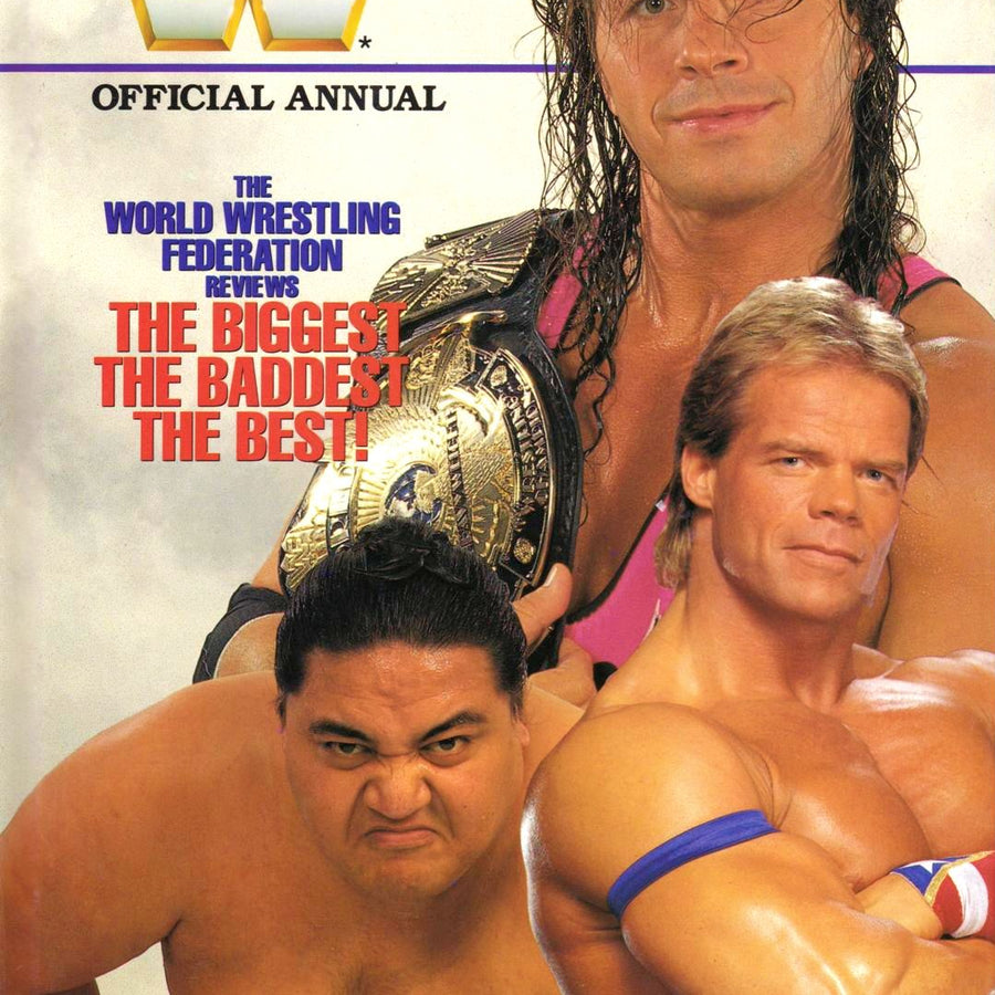 WWF Annual 1994 Magazine PWcatalog