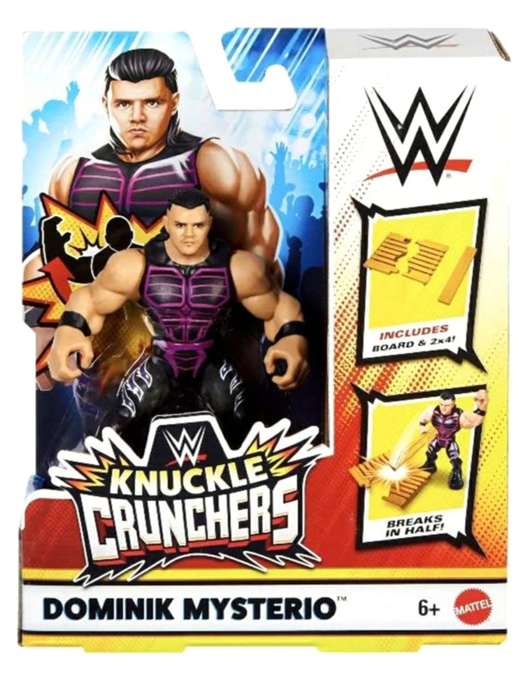 WWE Mattel Knuckle Crunchers Series 3 Dominik Mysterio Action & Toy Figures PWcatalog