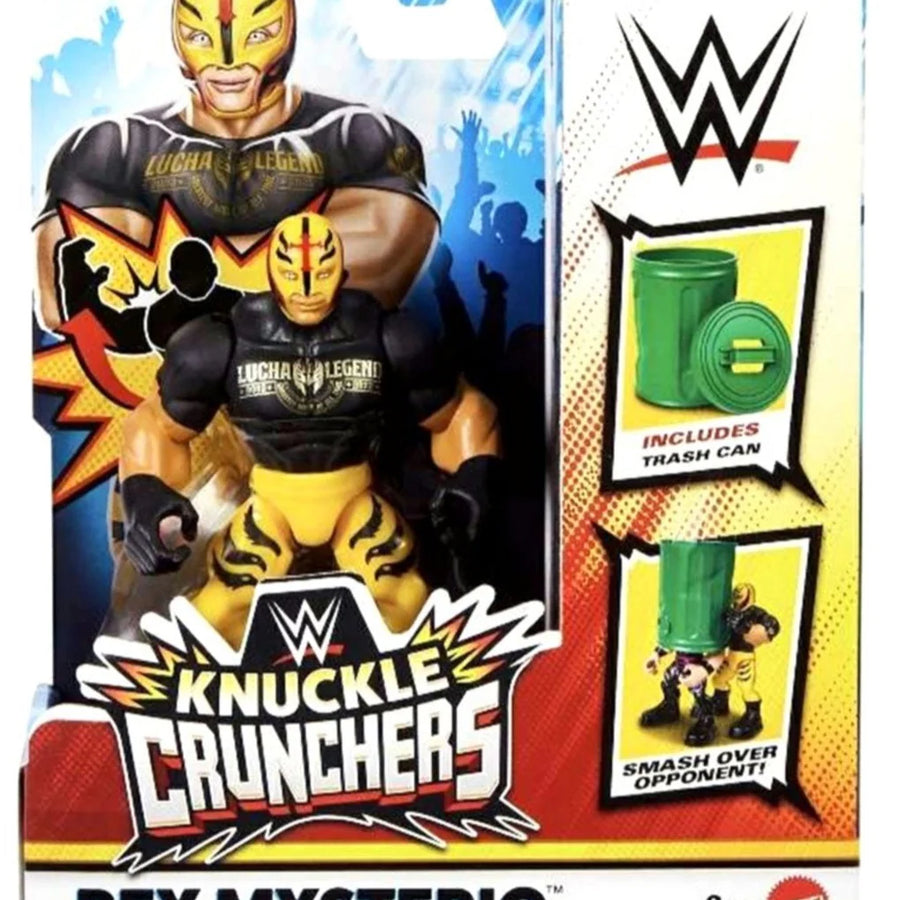 WWE Mattel Knuckle Crunchers Series 3 Rey Mysterio Action & Toy Figures PWcatalog