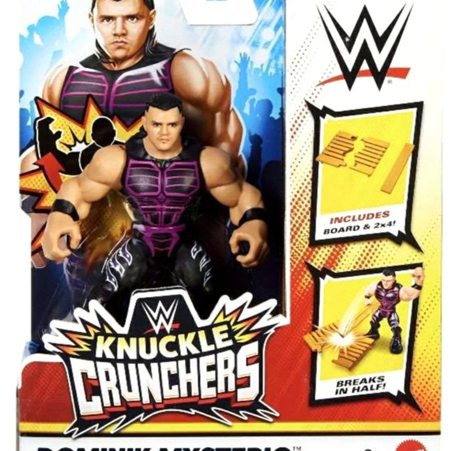 WWE Mattel Knuckle Crunchers Series 3 Dominik Mysterio Action & Toy Figures PWcatalog