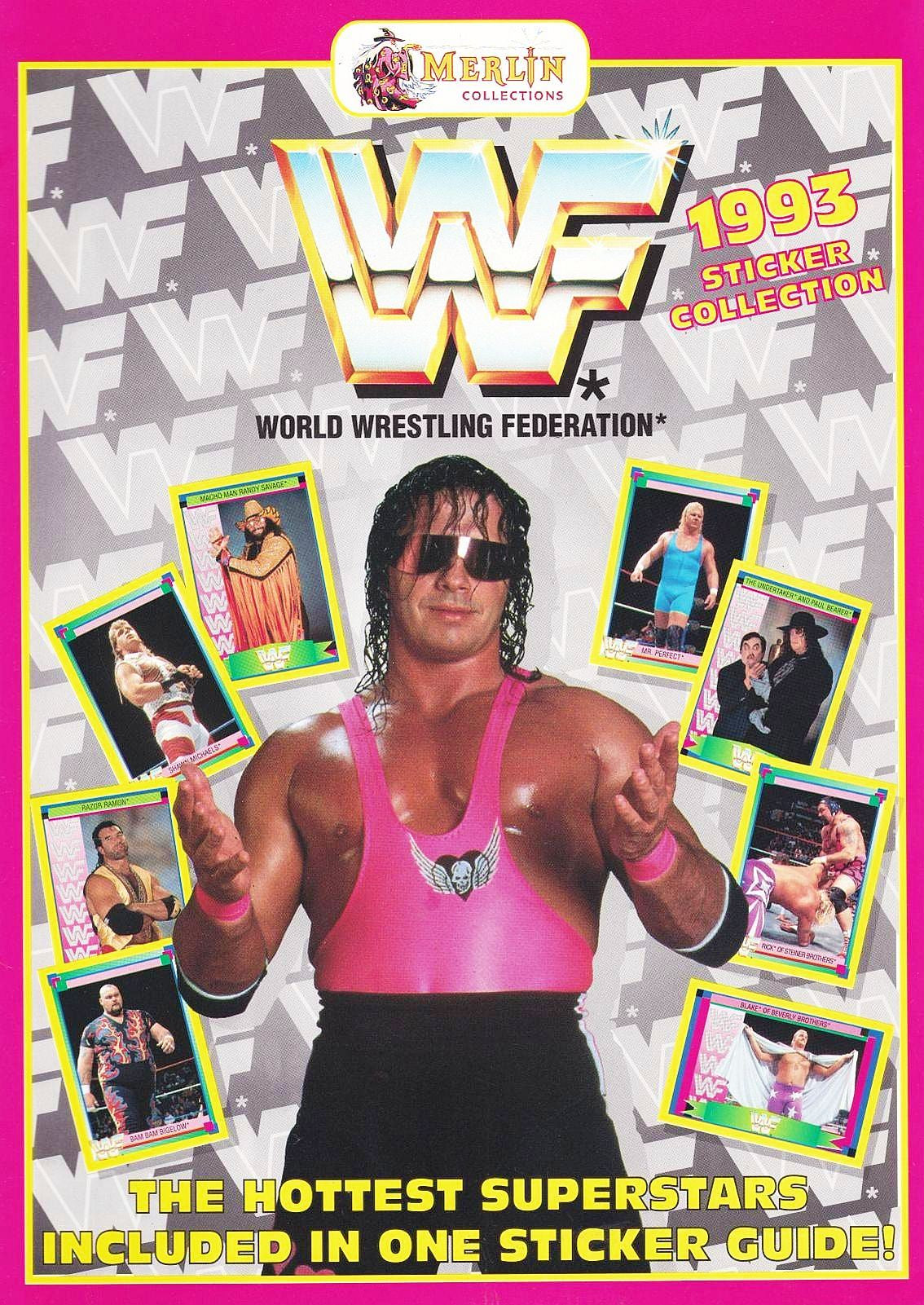 WWF Stickers Album 1993 Stickers Album PW Catalog