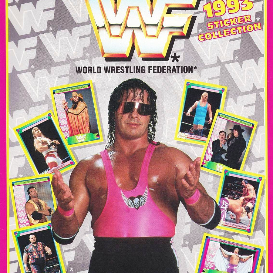 WWF Stickers Album 1993 Stickers Album PW Catalog