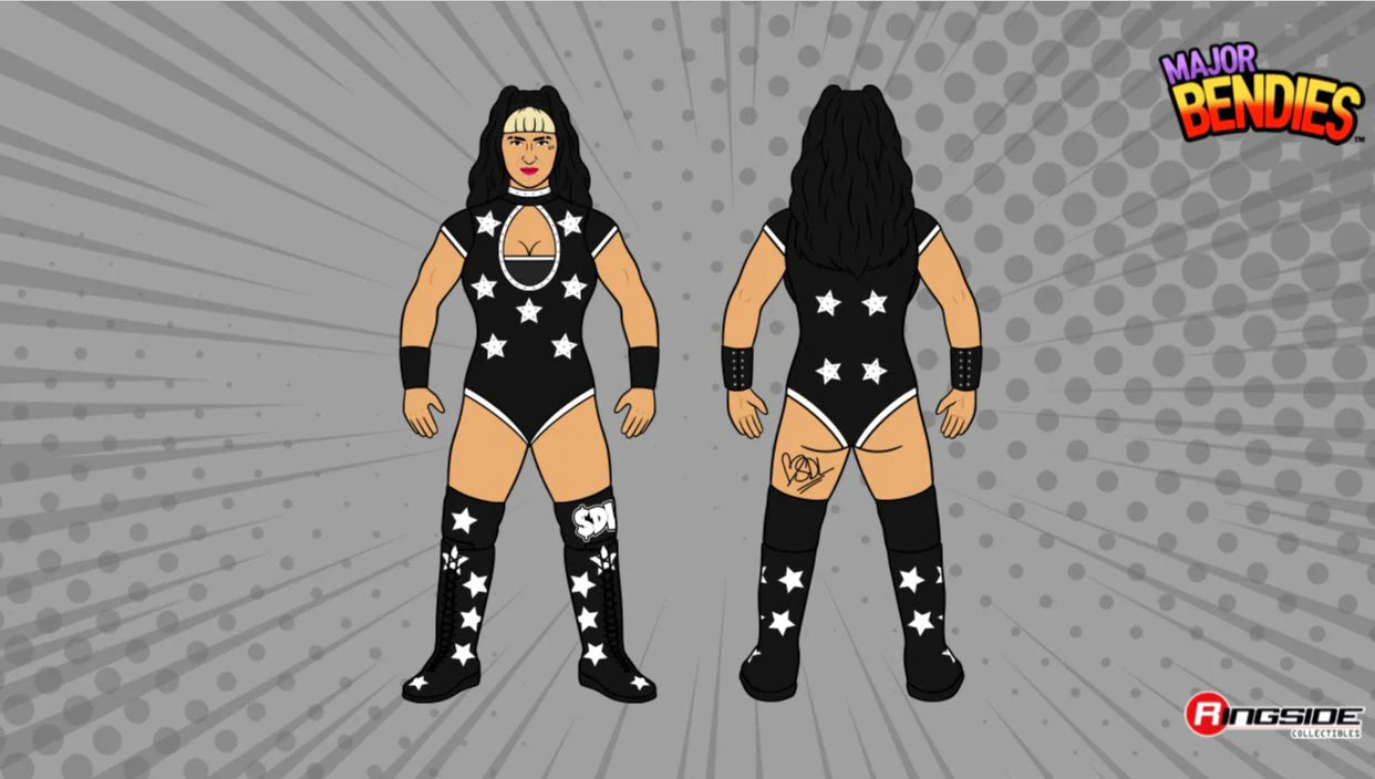 Major Wrestling Figure Podcast Major Bendies Steph De Lander [Exclusive] Action & Toy Figures PWcatalog
