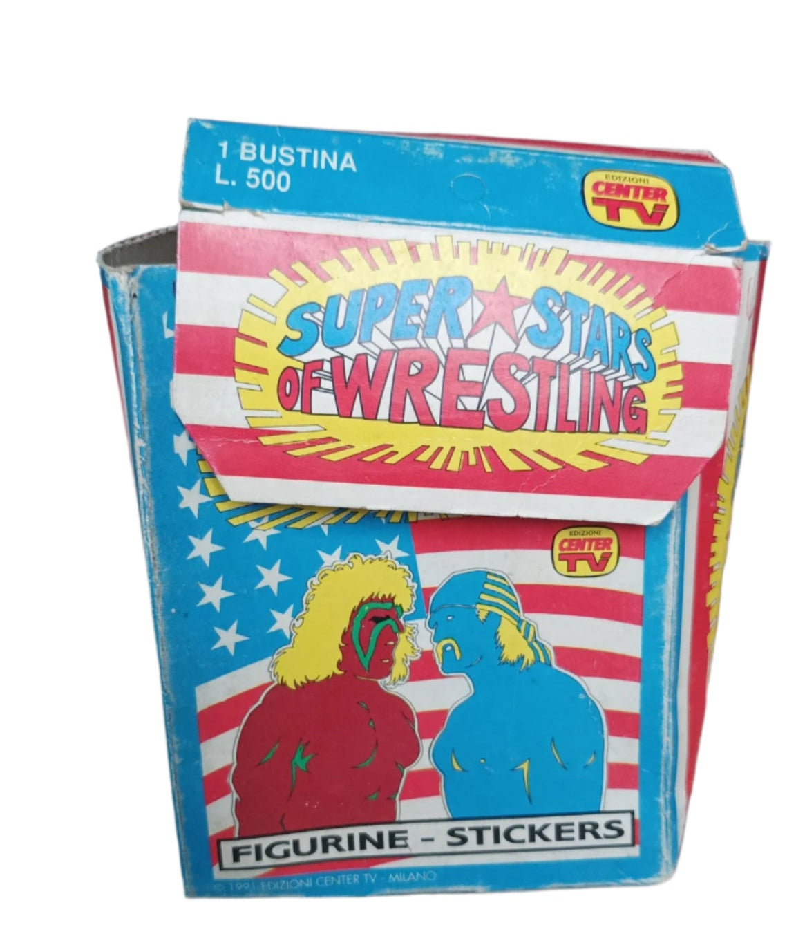 Super Stars of Wrestling Stickers Album 1994 From Italy Stickers Album PW Catalog