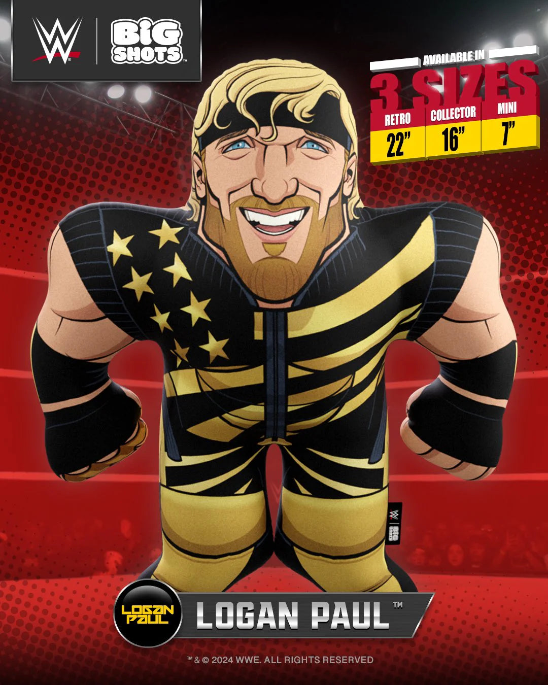 WWE Big Shots Logan Paul 2024 PWcatalog