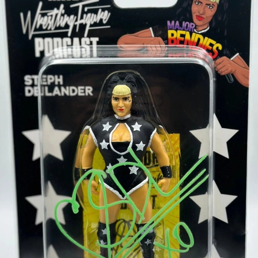 Major Wrestling Figure Podcast Major Bendies Steph De Lander [Exclusive] Action & Toy Figures PWcatalog