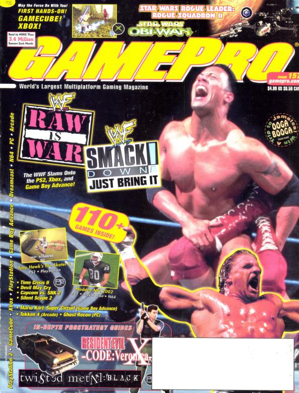 Gamepro Magazine October 2001 Magazine PWcatalog