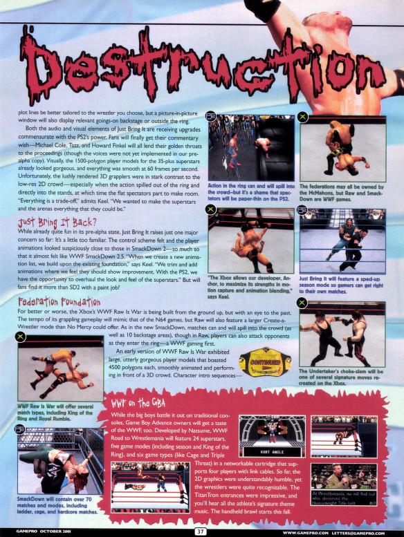 Gamepro Magazine October 2001 Magazine PWcatalog