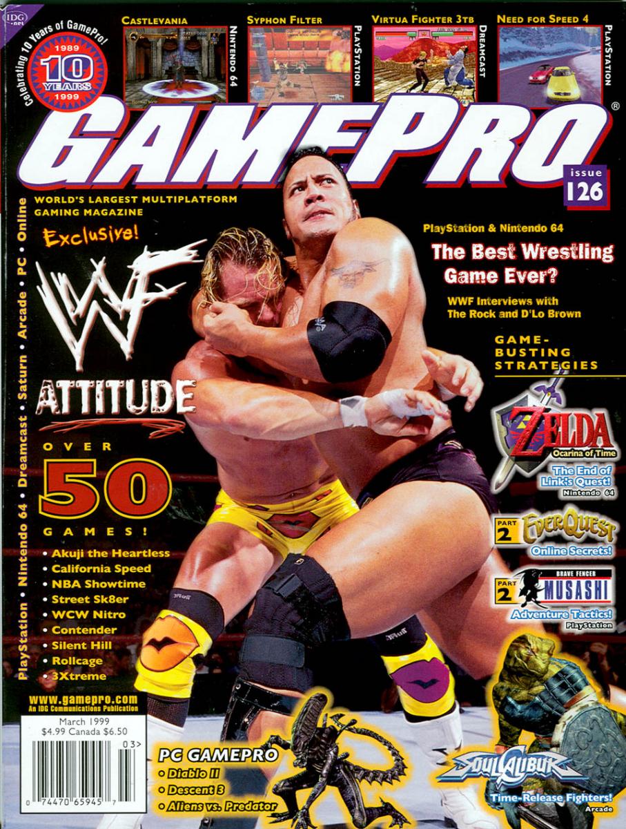 Gamepro Magazine March 1999 Magazine PWcatalog