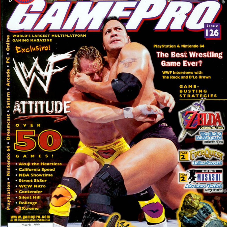 Gamepro Magazine March 1999 Magazine PWcatalog