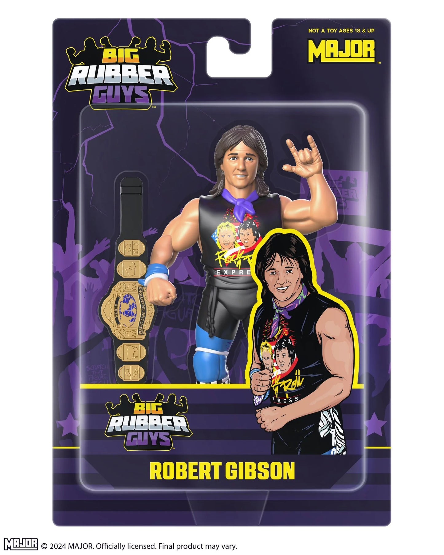 Big Rubber Guys Robert Gibson Series 10 Action & Toy Figures PWcatalog