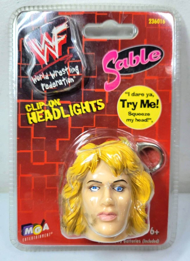 WWF Sable Clip-On Headlights MGA Entertainmen