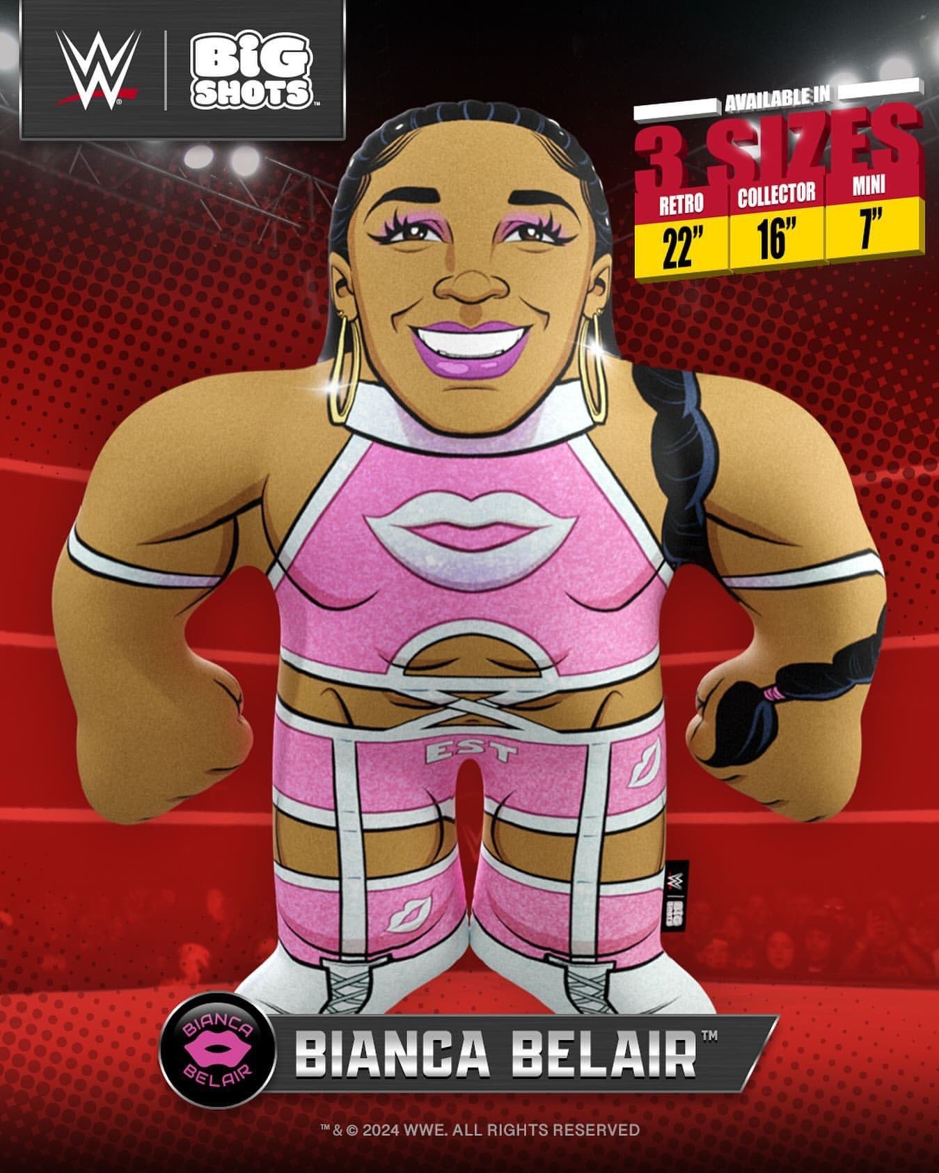 WWE Big Shots Bianca Belair 2025 PWcatalog