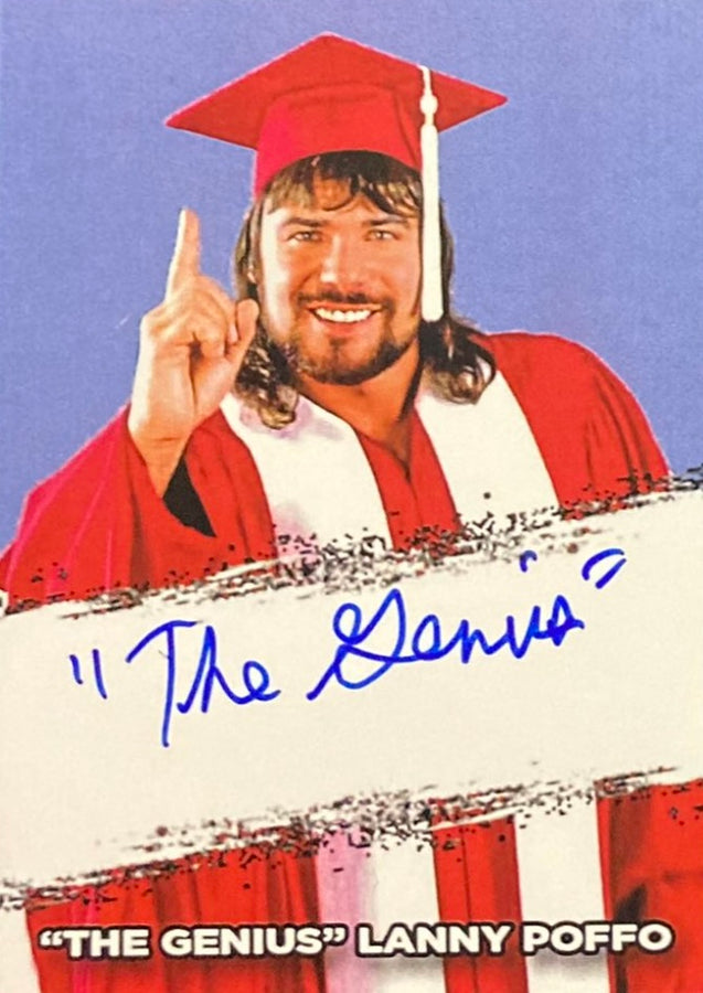 “The Genius” Lanny Poffo trading card PW Catalog