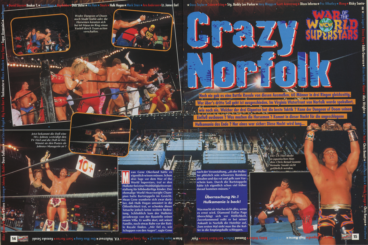 WCW German Magazine January 1996 Magazine PWcatalog