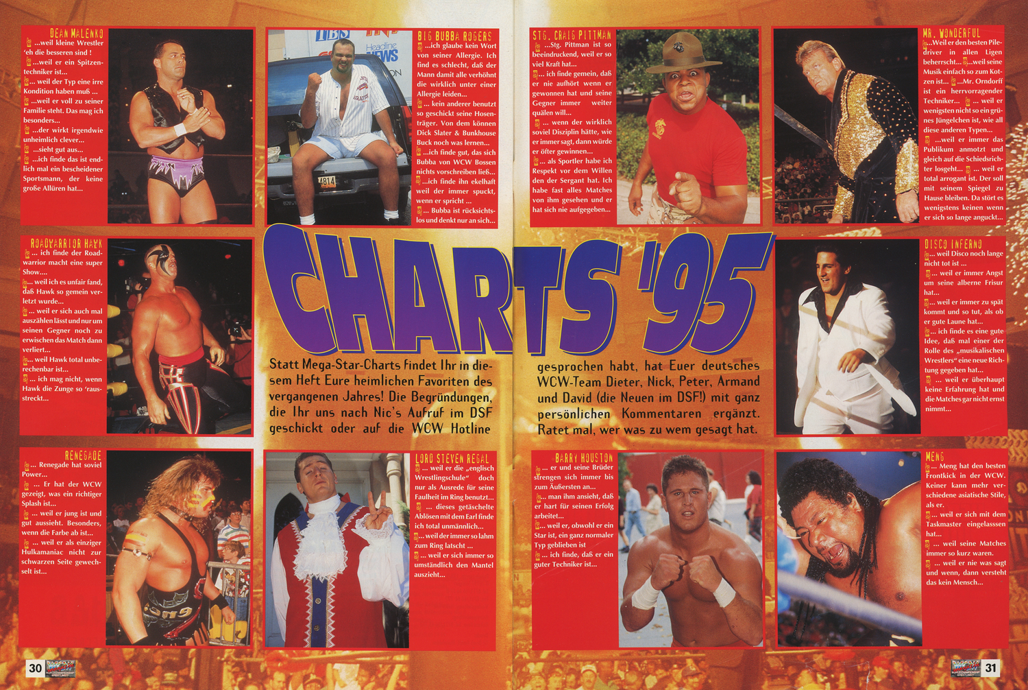 WCW German Magazine January 1996 Magazine PWcatalog