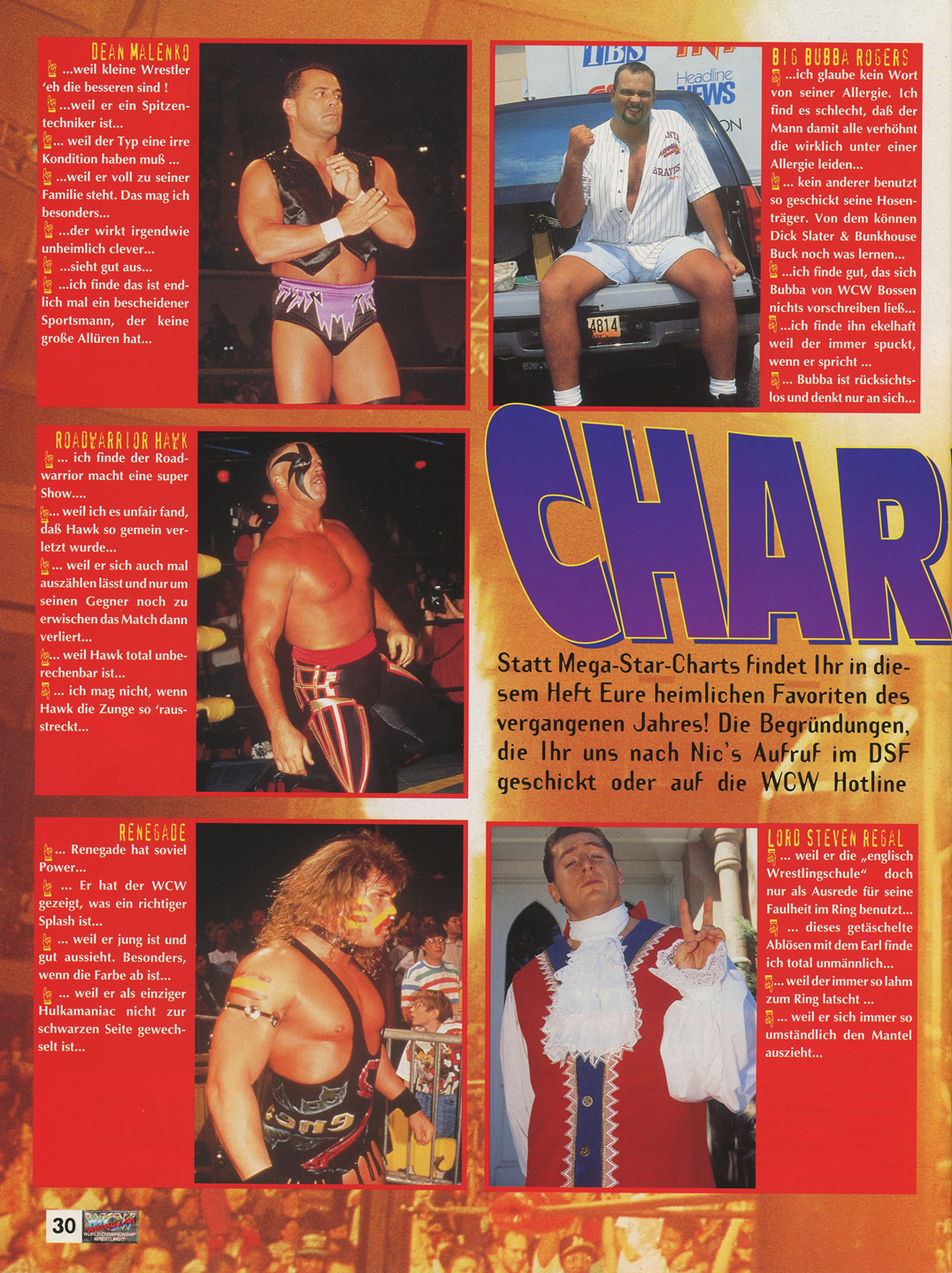 WCW German Magazine January 1996 Magazine PWcatalog