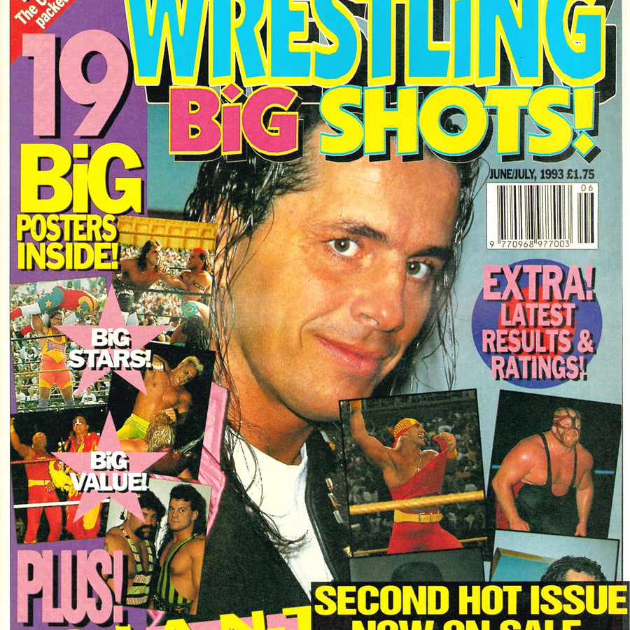 Wrestling Big Shots June/July 1993 Magazine PWcatalog