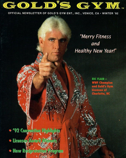 Gold's Gym Magazine Winter 1992 Magazine PWcatalog
