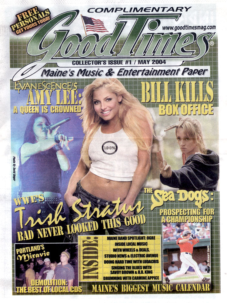 Good Times Collector's Issue #1 May 2004 Trish Stratus