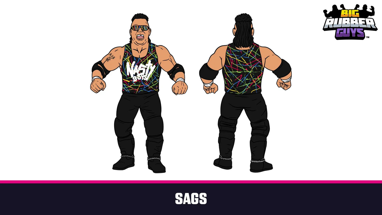 Big Rubber Guys Jerry Sags Series 15